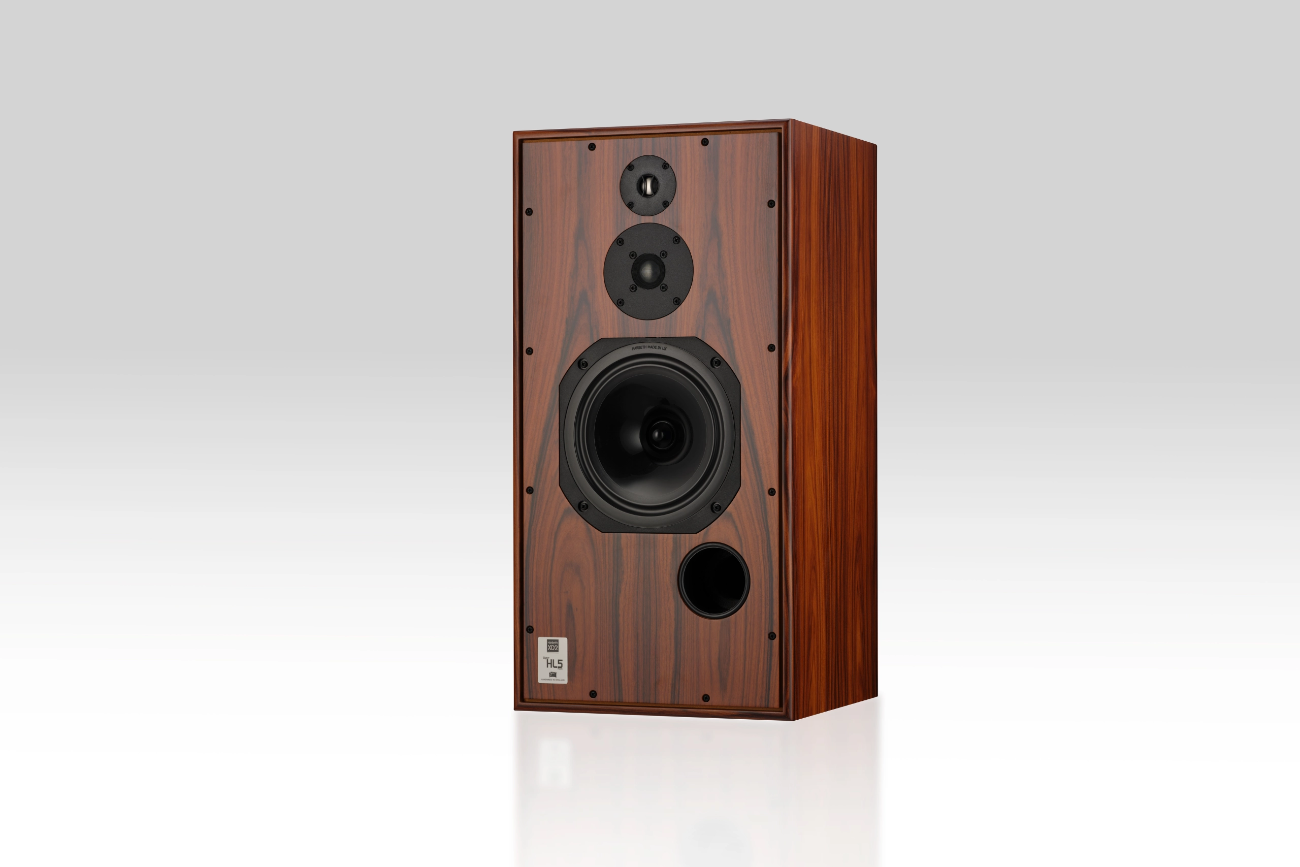 Harbeth SHL5plus XD2 玫瑰木喇叭原廠產品照片